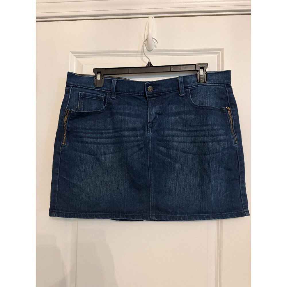 Old Navy Denim Mini Skirt – Women’s Size 16 – Dark Wash Stretch